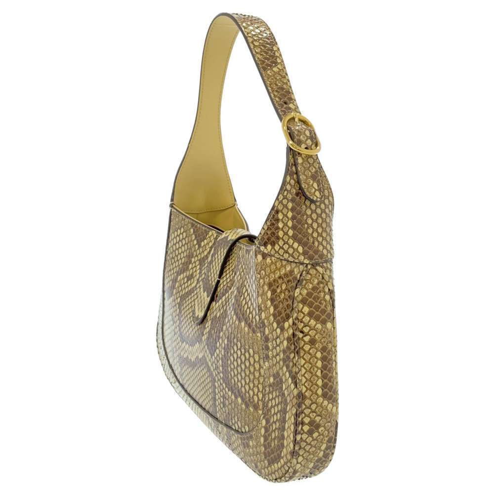 Gucci Shoulder Bag Jackie 1961 Python 2way - Picture 3 of 14